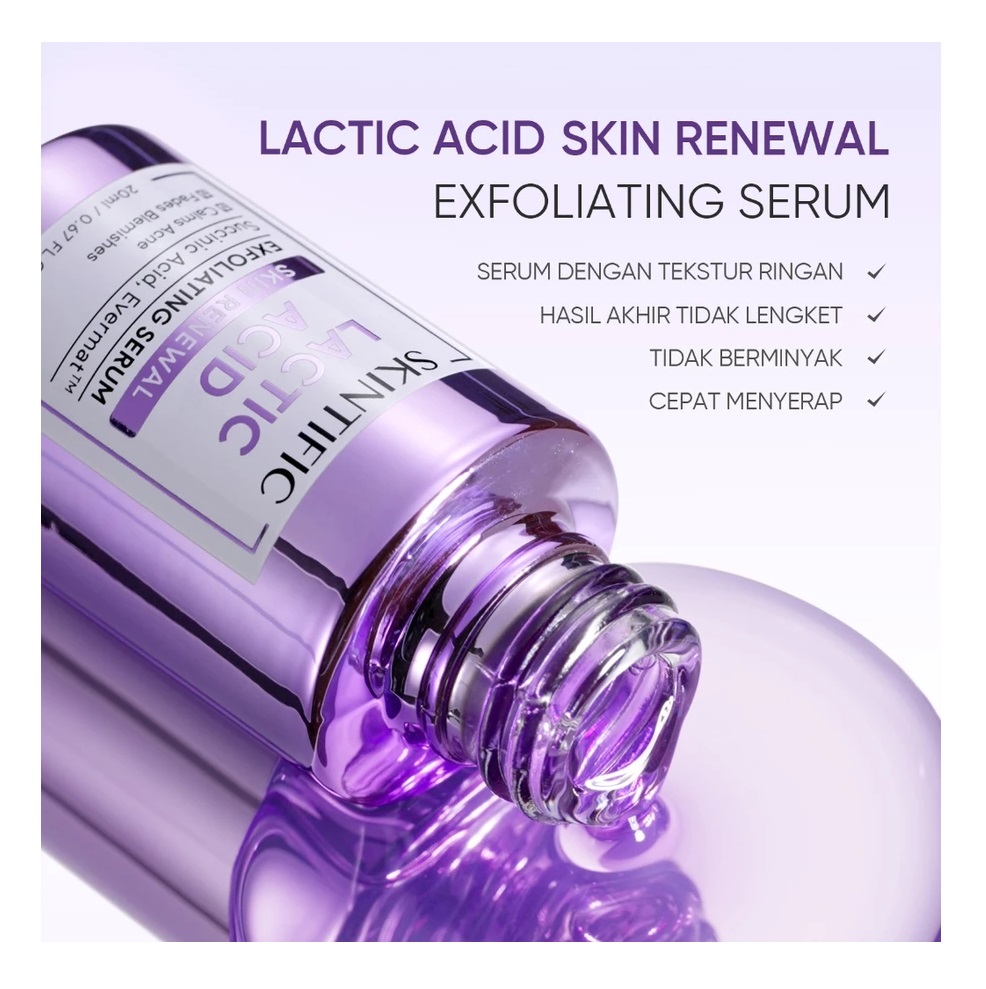 SKINTIFIC Cosmetics SKINTIFIC Lactic Acid Skin Renewal Exfoliating Serum