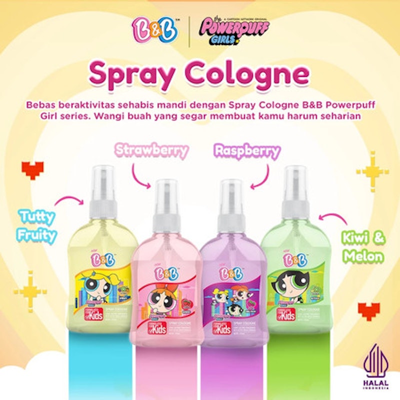 B&B Kids Spray Cologne Buttercup 3