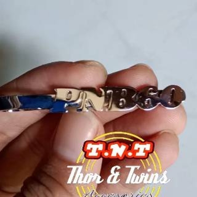 Penjepit Dasi Custom Nama 3