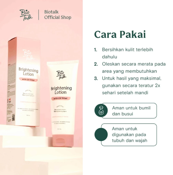 Bionatura Berkat Abadi BioTalk Brightening Lotion