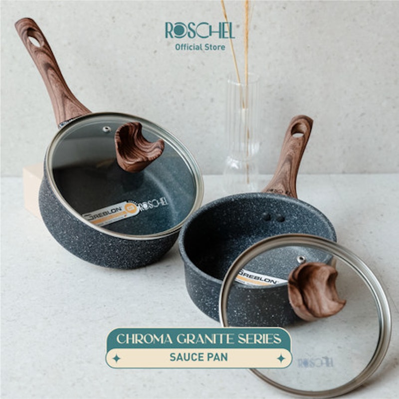 Roschel Chroma Granite Series Sauce Pan 5