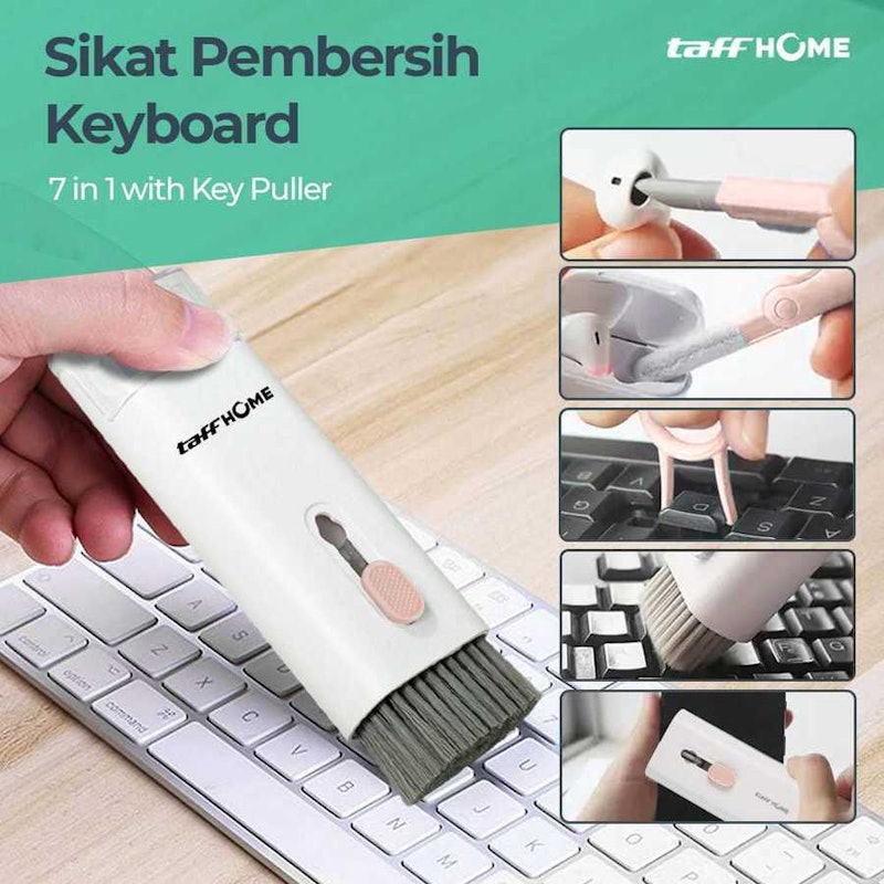TaffHOME Sikat Pembersih Keboard 7 in 1 with Key Puller 2