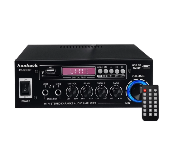 Sunbuck Audio Bluetooth 5.0 DAC Amplifier ｜ AV-660BT