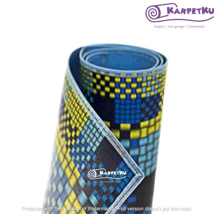 Karpet Lantai Spons EVA Motif Batik 