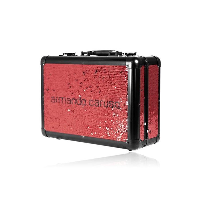 Armando Caruso Mermaid Sequin Red/Black Beauty Case 2