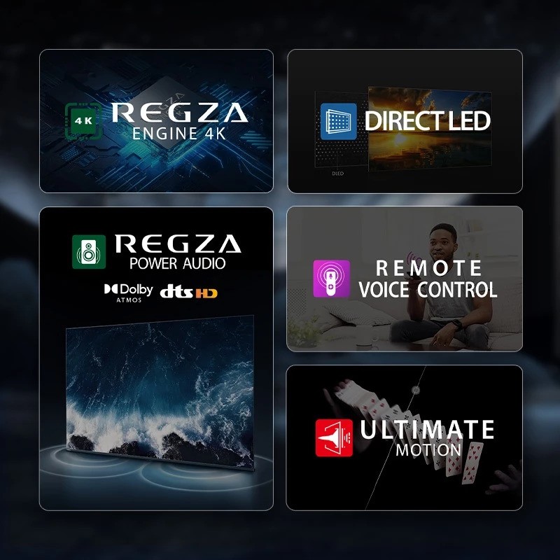 Toshiba TV 65" 4K UHD Smart TV 65E330MP