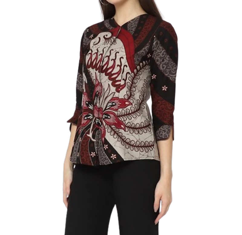 My Aksa Batik Blouse Bunga Bhumi