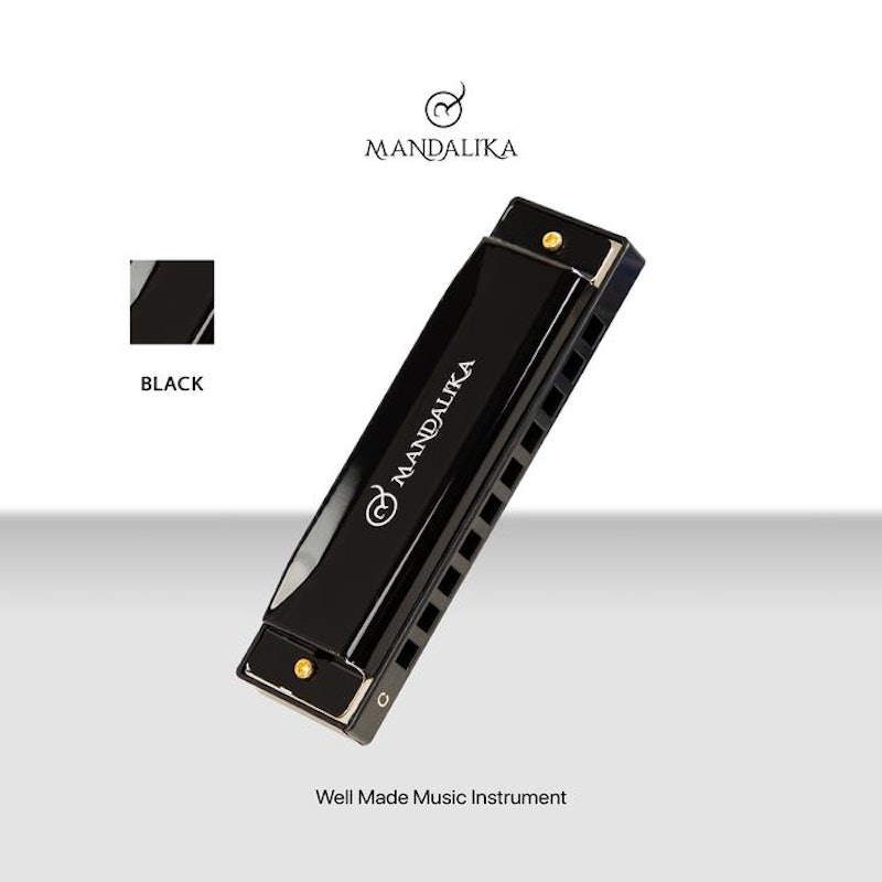 Mandalika Harmonica Key C 10 Holes 3