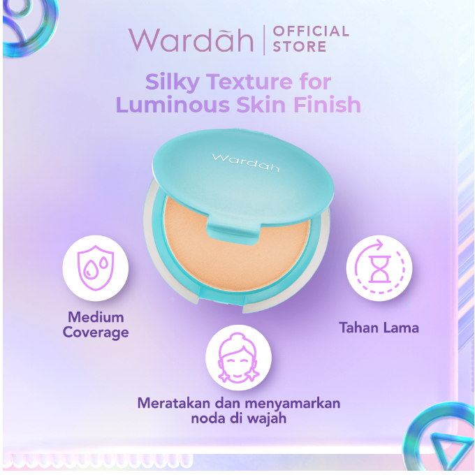 Paragon Technology and Innovation Wardah Everyday Luminous Two Way Cake 04 Light Ivory 