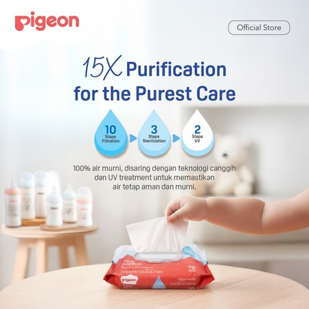Pigeon Aqua Baby Wipes