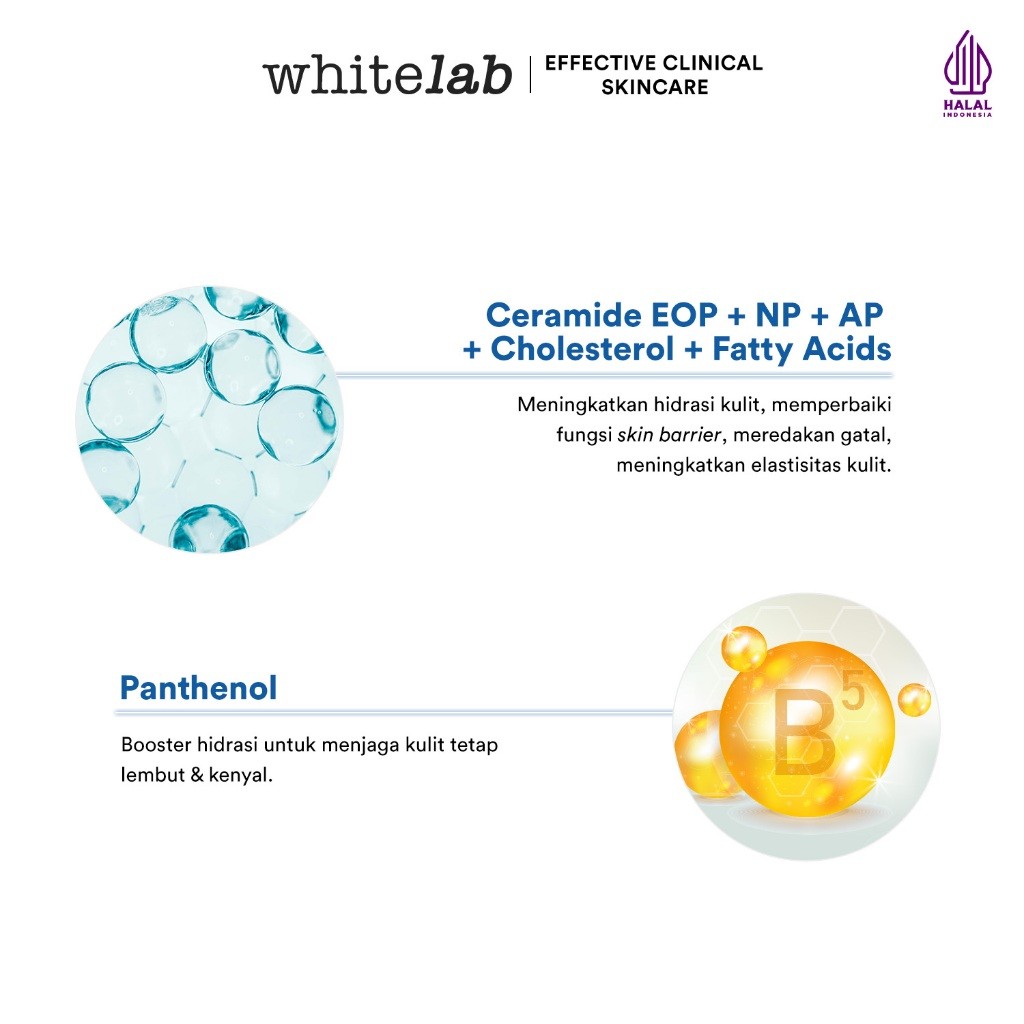 Natura Deca Kosmetika Whitelab Ceramug Barrier Water Moisturizer