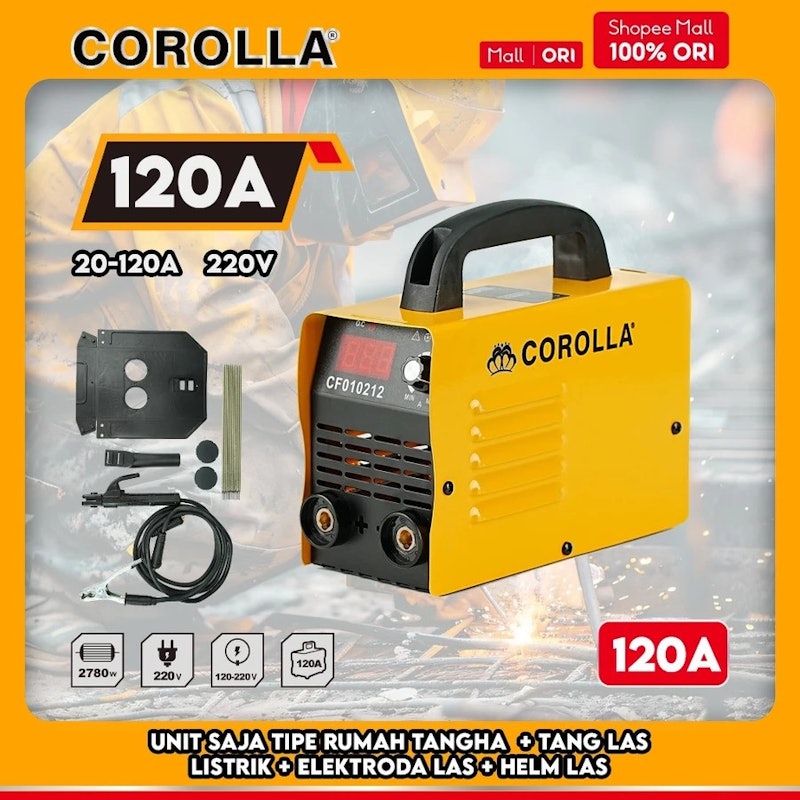 Corolla Mesin Las Inverter MMA 120A 5