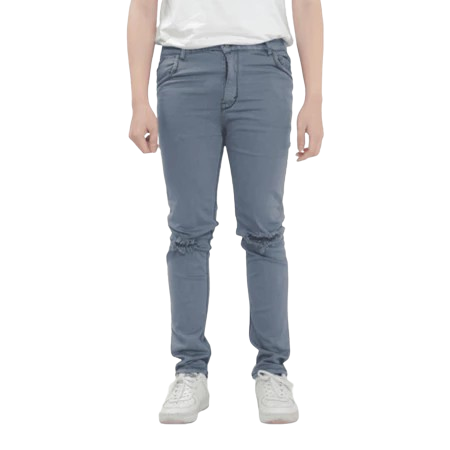 Zweckout Label Celana Jeans Pria Sobek