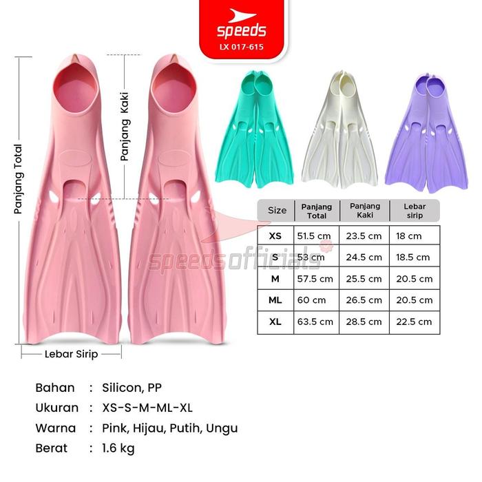 SPEEDS Diving Fins  5