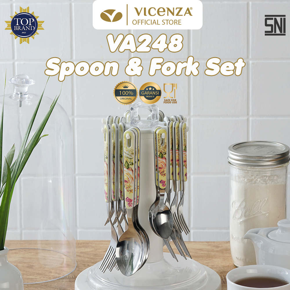   Vicenza Sendok & Garpu Set  VA248 