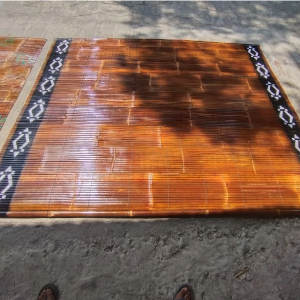  Tirai Bambu Motif Bali 