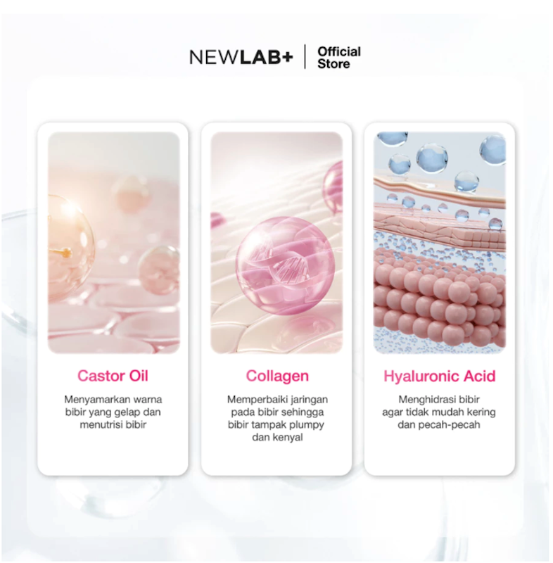 NEWLAB+ Brightlogy 7D Pink Lip Serum