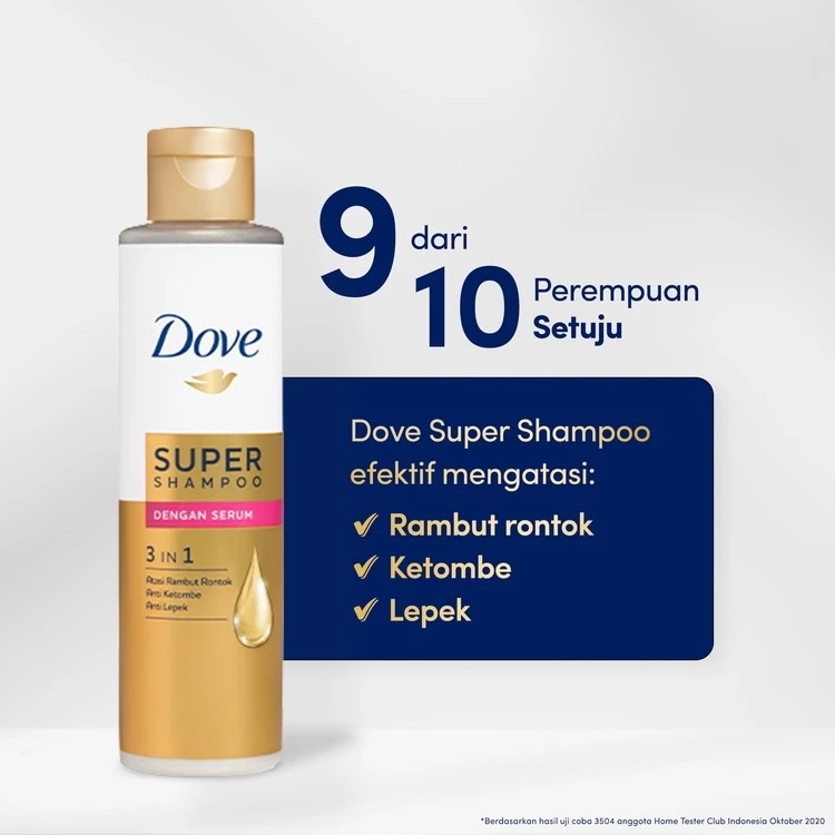 Dove 3 in 1 Super Shampoo