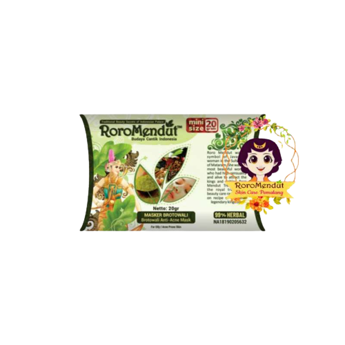 Roro Mendut Masker Brotowali Anti Acne Mask