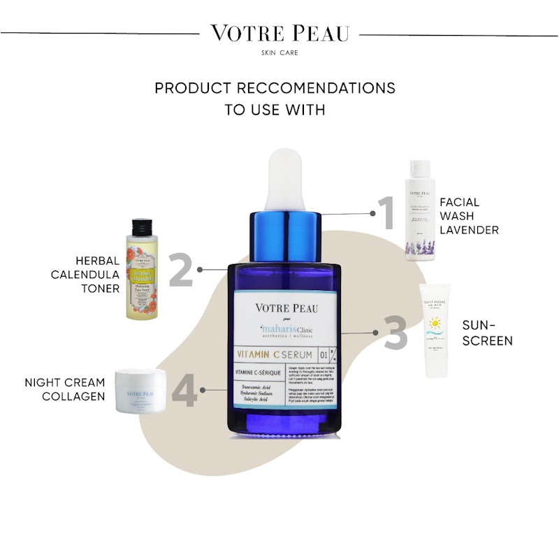 Votre Peau Vitamin C Serum Pour Maharis Clinic 5