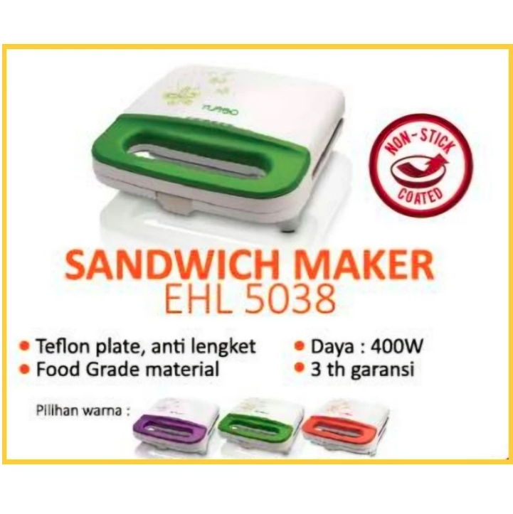 Citrakreasi Makmur Turbo Sandwich Maker EHL 5038