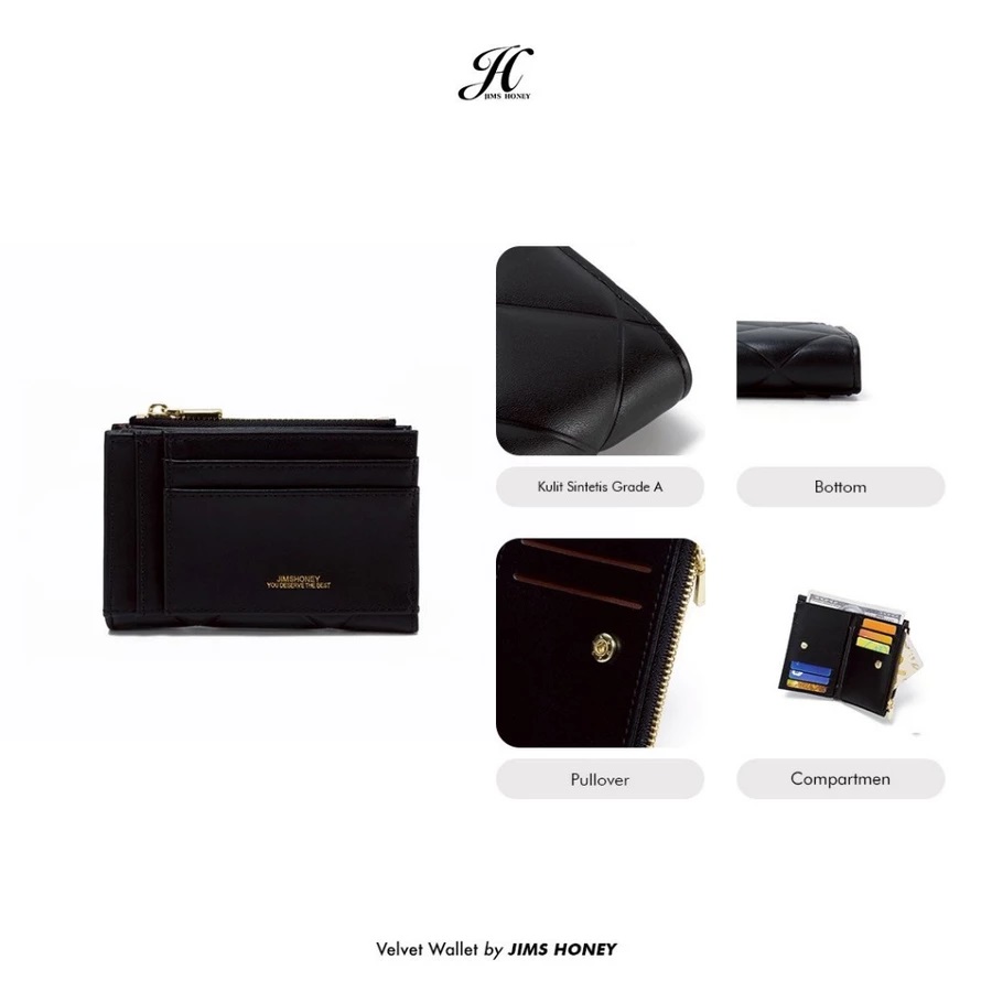 Jims Honey Velvet Wallet