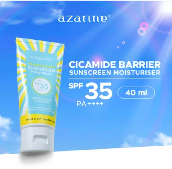 Wahana Kosmetika Indonesia Azarine® Cicamide Barrier Sunscreen Moisturiser SPF 35 PA+++