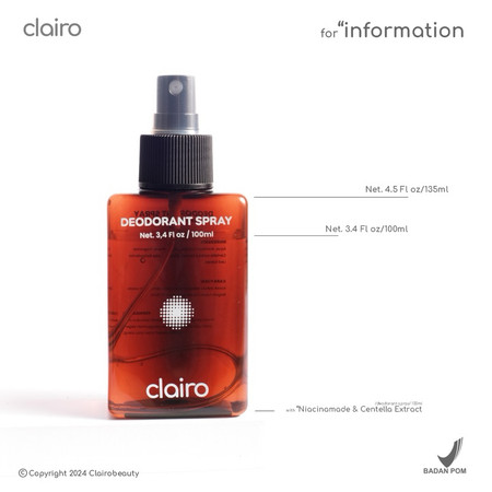  clairo Deodorant Spray Lovely Dream