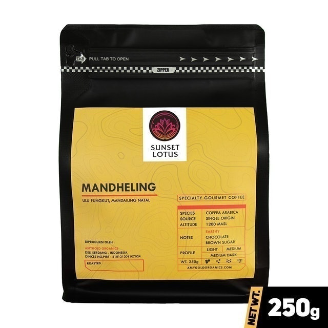 Sunset Lotus Coffee Kopi Arabika Specialty Set 2