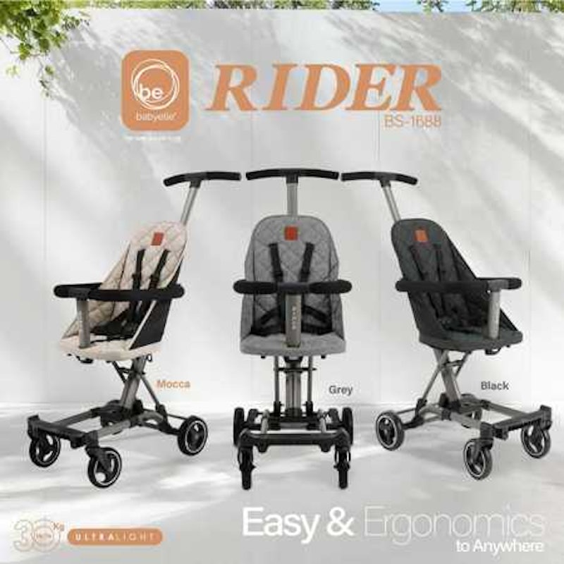 Babyelle Rider Convertible Baby Stroller 3