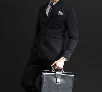 Dwi Pesona Putra Houseofcuff Jas Double Breast Hitam