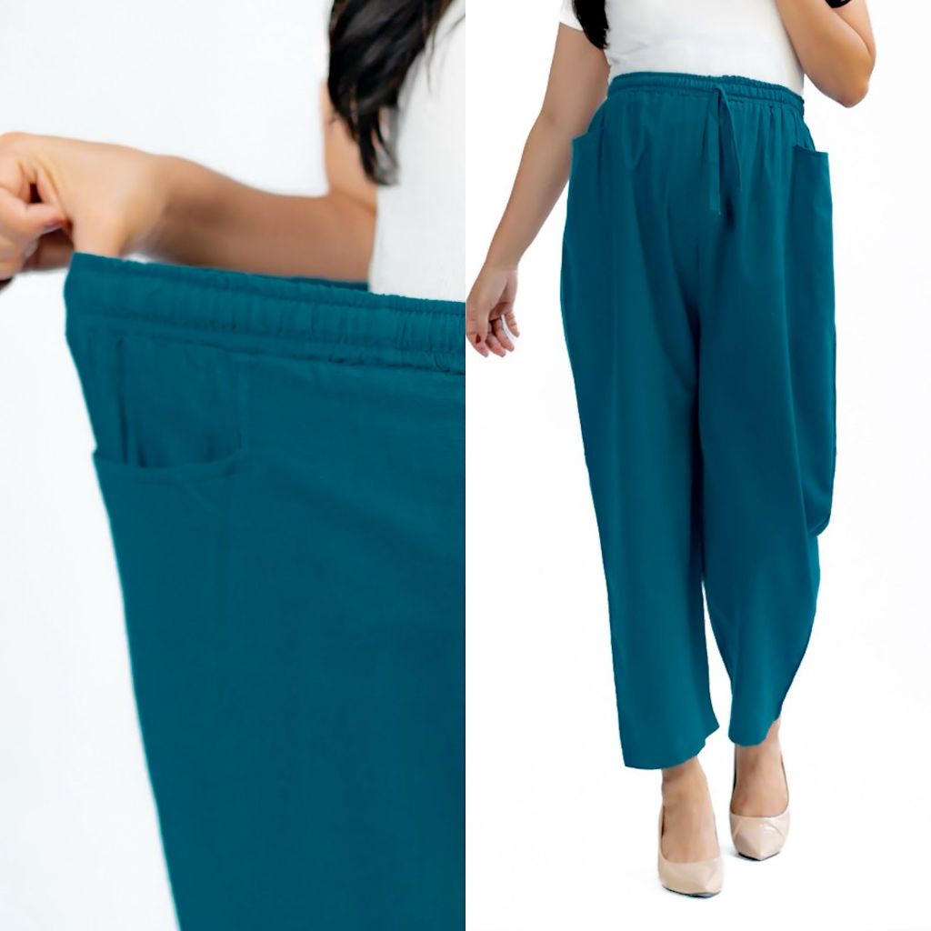  Bajuboo Yomi Baggy Pants Linen Rami Premium