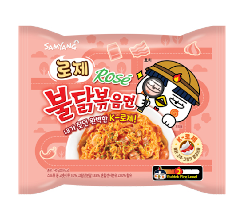 Rose Buldak Stir-fried Ramen 1