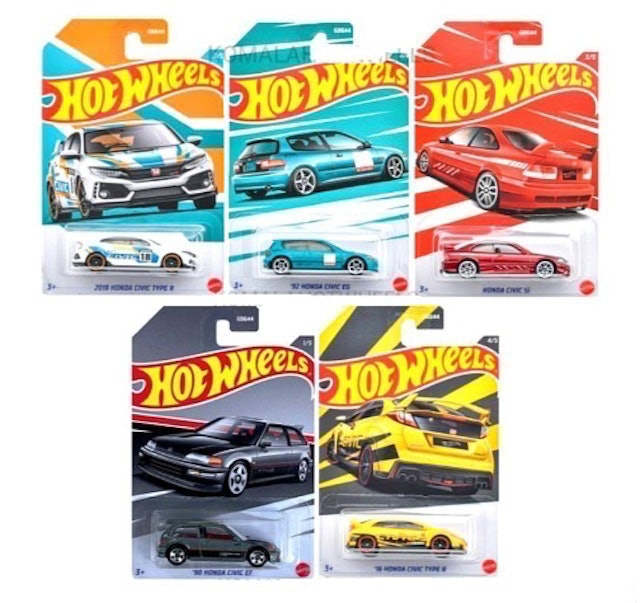 Hot Wheels Honda Civic 50th Anniversary Series 4