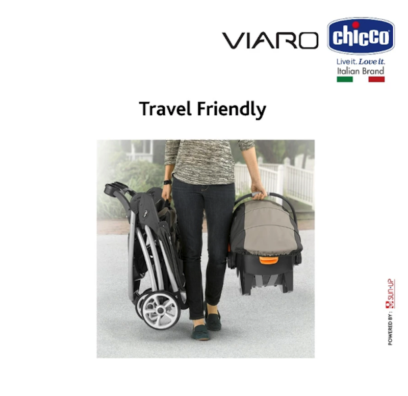 Chicco Stroller Viaro Graphite 3