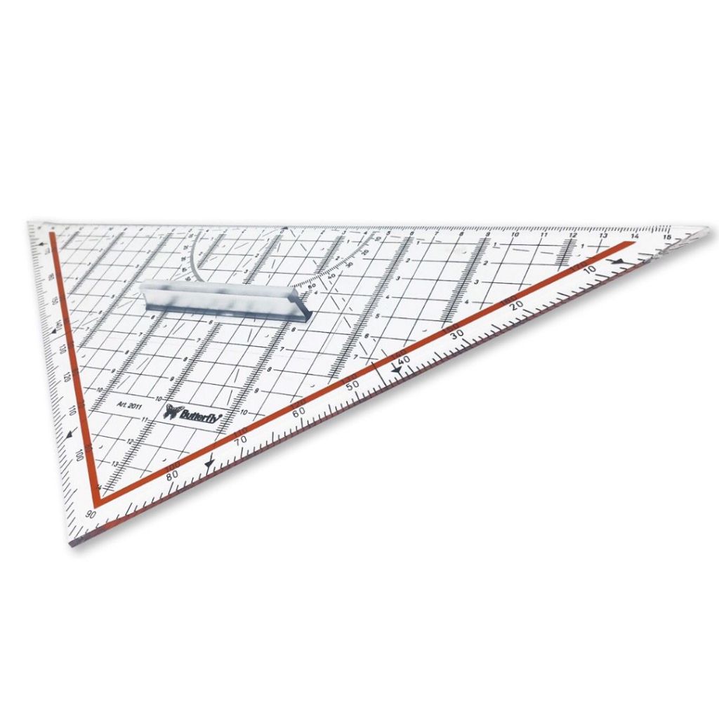 Butterfly Butterfly Penggaris Segitiga / Scala  BT-2011