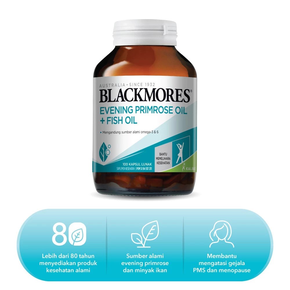 Blackmores Limited BLACKMORES Evening Primrose Oil + Fish Oil