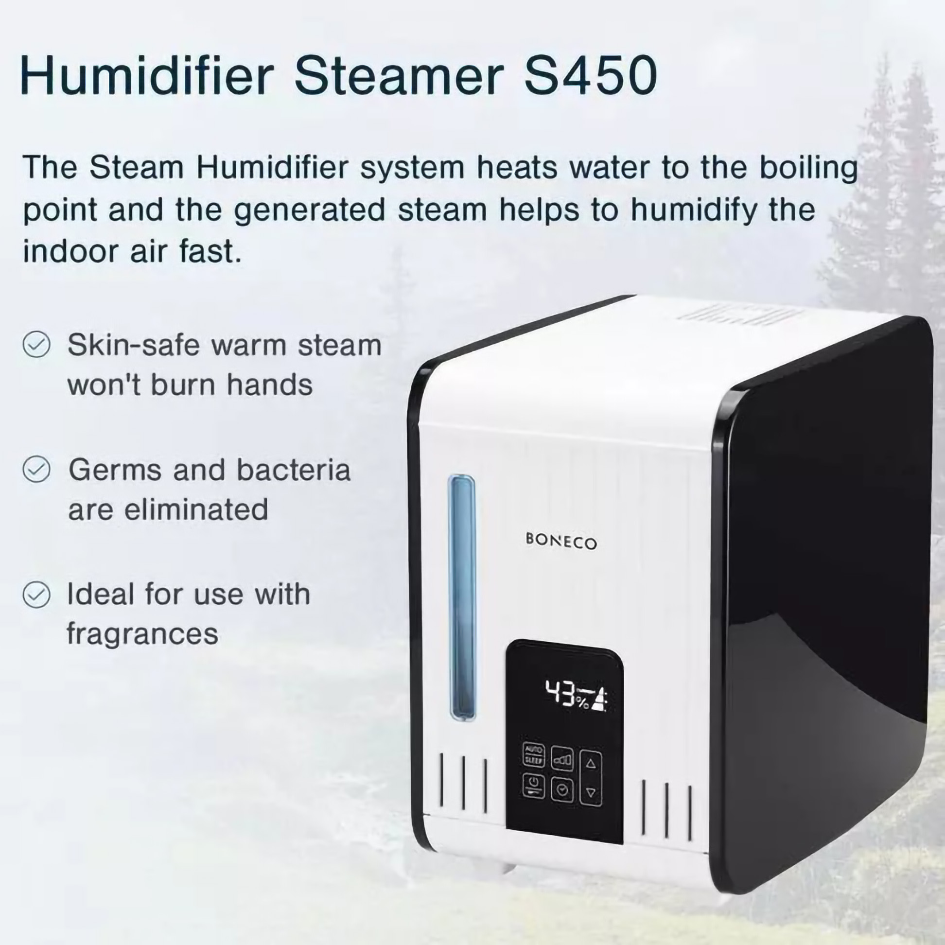 Boneco Humidifier Steamer S450