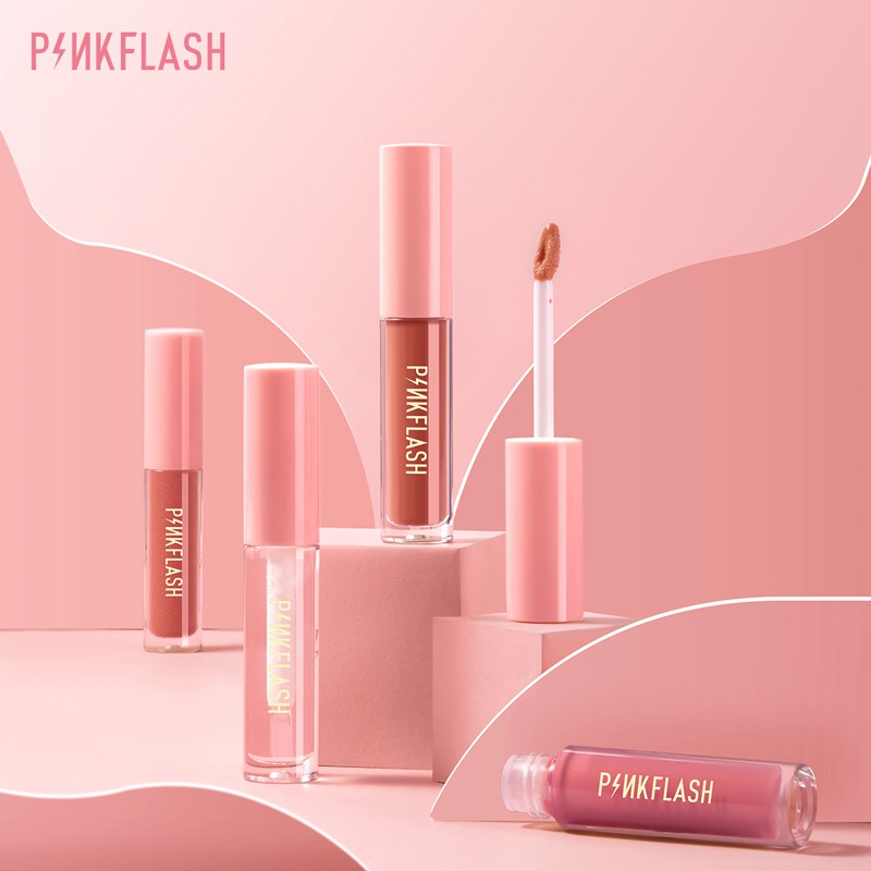 FCL Internasional Indonesia PINKFLASH Lip Gloss Mosturizing G02 Shelter