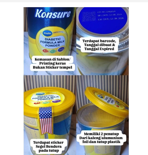  Konsure Diabetic Formula Milk Powder