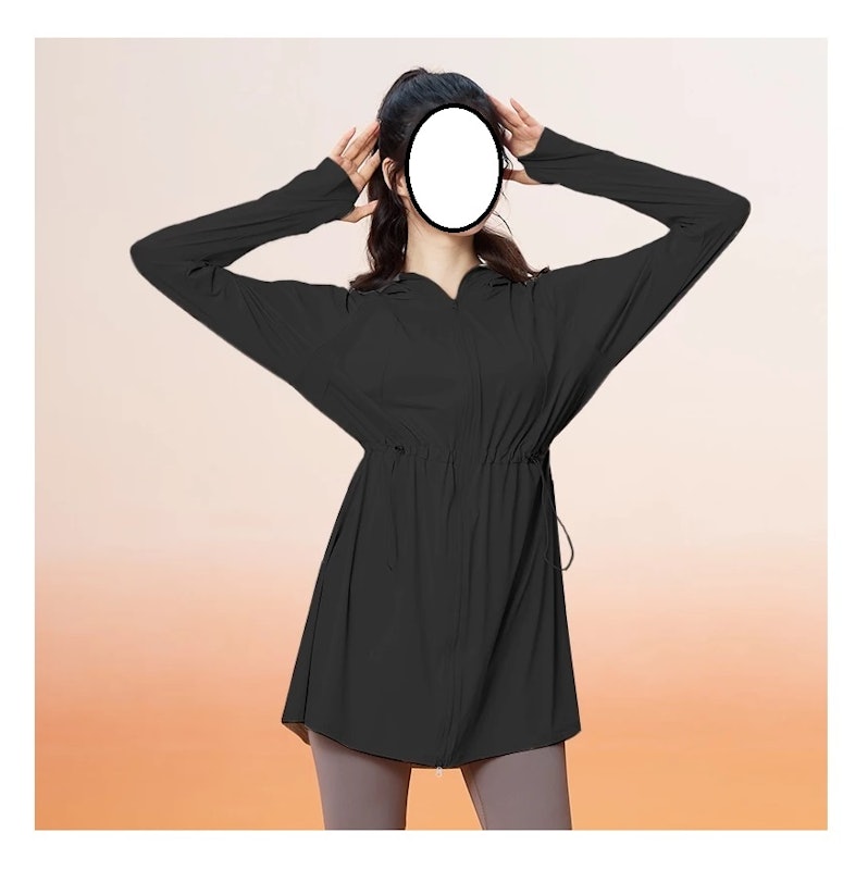 WiZi Jaket Parasut Wanita Oversize Anti UV 3