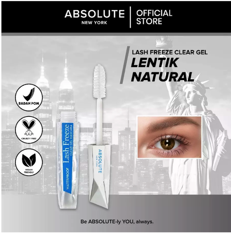Absolute New York Lash Freeze Clear Gel Mascara 2