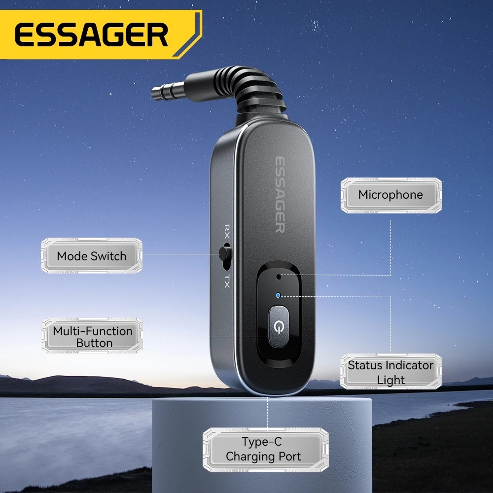Essager Bluetooth Receiver & Transmitter ES-BT10