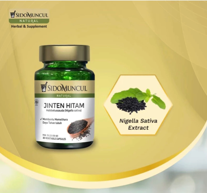 Industri Jamu Dan Farmasi Sido Muncul Sido Muncul Natural Jinten Hitam