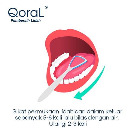 QoraL® Inti Prima Qora®L Pembersih Lidah (Soft) B000006598
