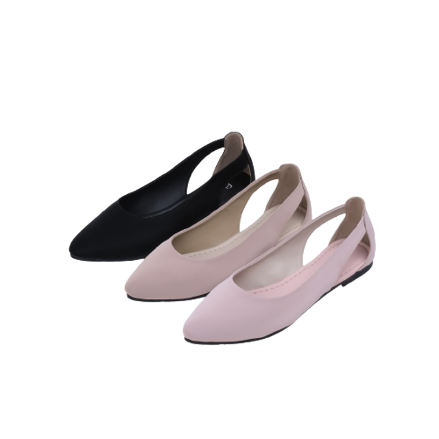 I21 Sepatu Flat Wanita ｜ LSB387-1AE