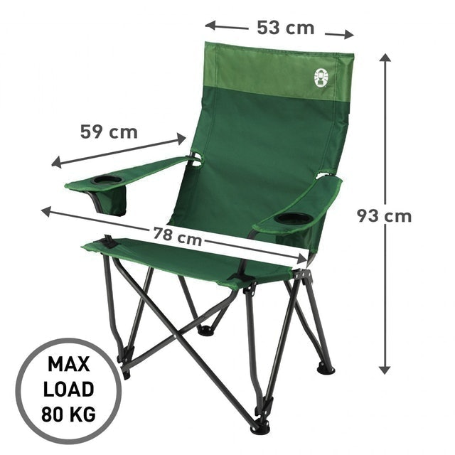 Coleman High Back Relax Chair (Green) 76501085990