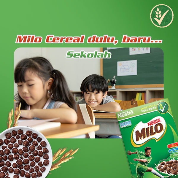 Nestlé Milo Cereal Box