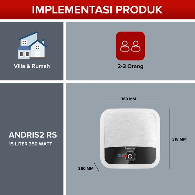 Andris2 RS Water Heater 4
