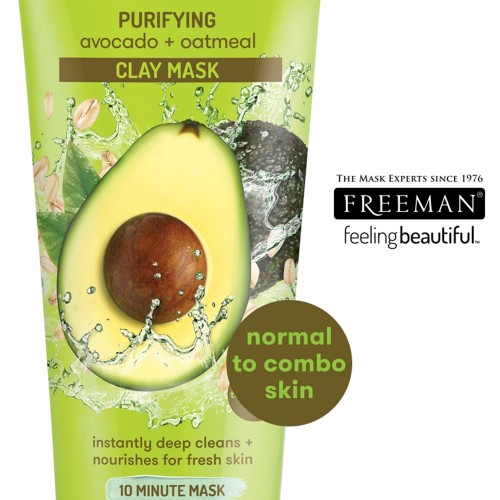 Purifying Avocado & Oatmeal Clay Mask 5